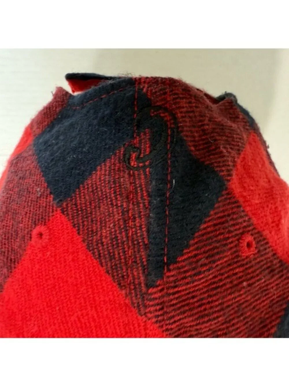 Cabela’s Red Black Buffalo Plaid Baseball Cap Adjustable Hunting Unisex Hat